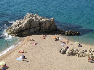 En la Playa de Calella encontrará actividades para los más pequeños